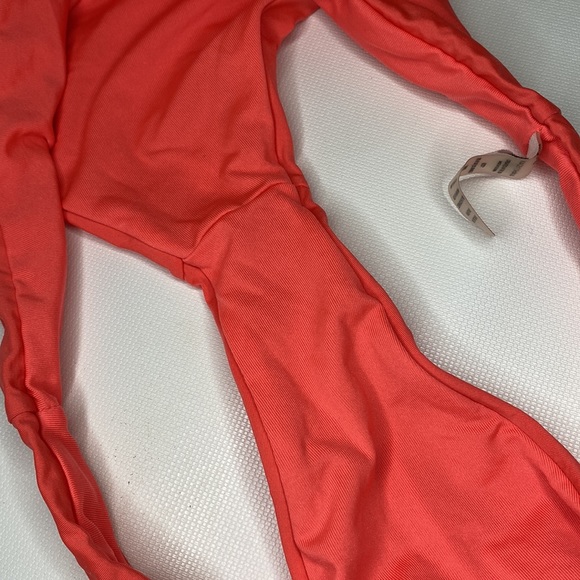 kacey shana pink bikini top and bottom bathing suit size small - Picture 5 of 13